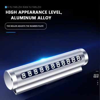 GISAEV Car Temporary Parking Card Rotatable Telephone Number Plate Magnetic Adsorption Design Car Styling Auto Accessories
GISAEV Car Temporary Parking Card Rotatable Telephone Number Plate Magnetic Adsorption Design Car Styling Auto Accessories