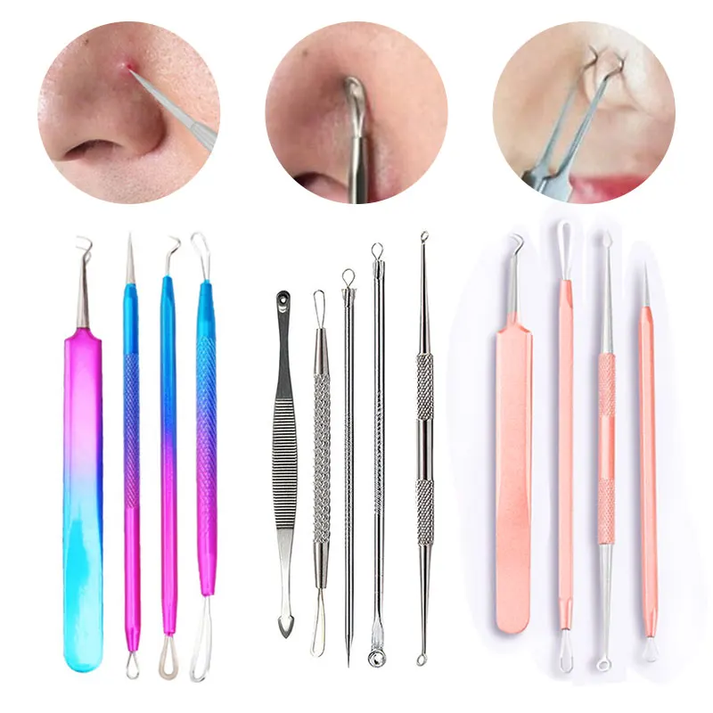 Nose Blackhead Needle Acne Tool Extraction Facial Cleansing Tools Blackhead Pore Cleanser Deep Cleansing Tool Face Skin Care Set
Nose Blackhead Needle Acne Tool Extraction Facial Cleansing Tools Blackhead Pore Cleanser Deep Cleansing Tool Face Skin Care Set