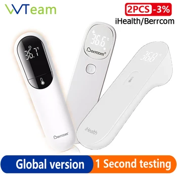 Original iHealth Berrcom Termometro Accurate Digital Thermograph LED Display Screen No Touch Heat Indicator Measurement
Original iHealth Berrcom Termometro Accurate Digital Thermograph LED Display Screen No Touch Heat Indicator Measurement
