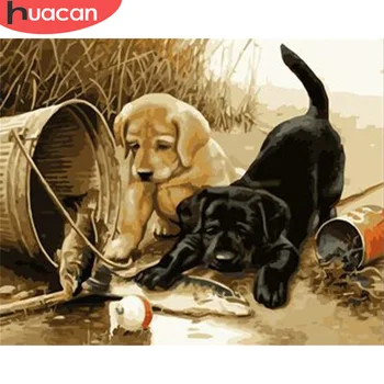 HUACAN DIY Pictures By Number Animal Kits Painting By Numbers Dog Drawing On Canvas Hand Painted Paintings Art Gift Home Decor
HUACAN DIY Pictures By Number Animal Kits Painting By Numbers Dog Drawing On Canvas Hand Painted Paintings Art Gift Home Decor