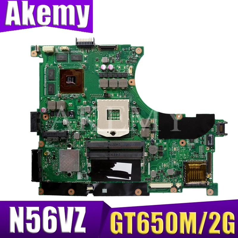 Akemy N56VZ материнской платы GT650M / 2G Для ASUS N56VB N56VM N56VJ N56VV N56V тест ноутбука 100% OK