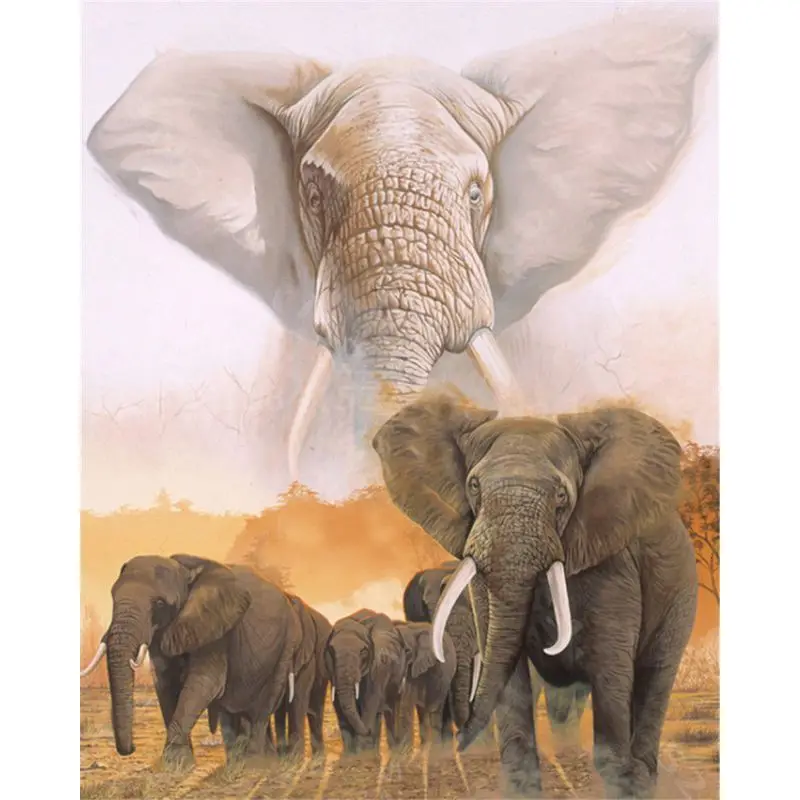 Gatyztory Diy Painting By Numbers Color Elephant Canvas Colouring Animal Handpainted Gift Frame Wall Decor Artwork Gift
Gatyztory Diy Painting By Numbers Color Elephant Canvas Colouring Animal Handpainted Gift Frame Wall Decor Artwork Gift