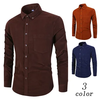 2020 Fashion New Style Men's Autumn New Cotton Korean Men's Corduroy Shirt Long Sleeve Retro Shirt Men s20
2020 Fashion New Style Men's Autumn New Cotton Korean Men's Corduroy Shirt Long Sleeve Retro Shirt Men s20