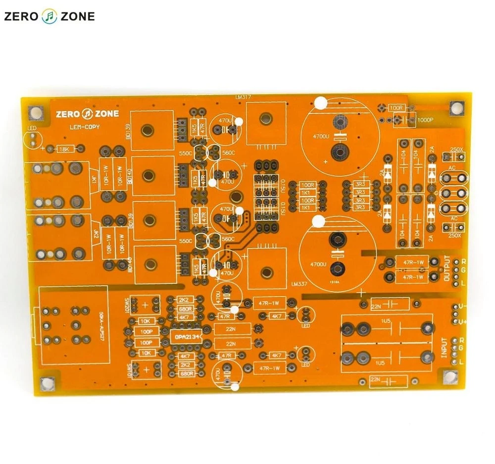 ZEROZONE LEM-Copy класс A усилитель мощности наушников clone Lehmann PCB | Электроника
