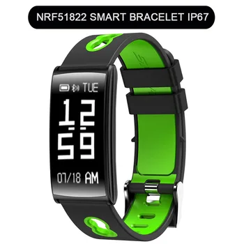 Adult Nrf51822 Smart Bracelet IP67 Waterproof Watch 0.96 Inch OLED Touch Screen Bluetooth 4.0 Bracelet Heart Rate Monitor
Adult Nrf51822 Smart Bracelet IP67 Waterproof Watch 0.96 Inch OLED Touch Screen Bluetooth 4.0 Bracelet Heart Rate Monitor