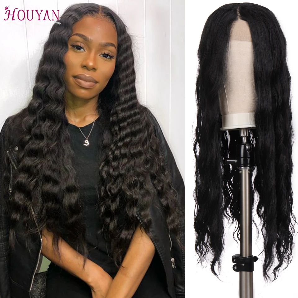 HOUYAN Long stretch curly synthetic front lace wig Obel Brown blonde middle part heat-resistant wave wig female cosplay party
HOUYAN Long stretch curly synthetic front lace wig Obel Brown blonde middle part heat-resistant wave wig female cosplay party