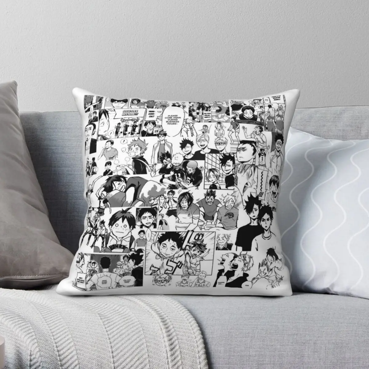 Haikyuu Manga Collage Square Pillowcase Polyester Velvet Linen Pattern Decorative for Car Cushion Cover Wholesale
Haikyuu Manga Collage Square Pillowcase Polyester Velvet Linen Pattern Decorative for Car Cushion Cover Wholesale