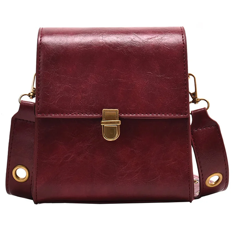 Simple Retro Bag Female 2019 Popular New Wild Texture Messenger Bag Fashion Small Square Bag Women Handbag enciaga
Simple Retro Bag Female 2019 Popular New Wild Texture Messenger Bag Fashion Small Square Bag Women Handbag enciaga