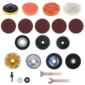 Electric Drill Conversion Angle Grinder Cutting Suit 8/10/21pcs with Conversion Shank and Metal Cutting Blades for Grinding
Electric Drill Conversion Angle Grinder Cutting Suit 8/10/21pcs with Conversion Shank and Metal Cutting Blades for Grinding