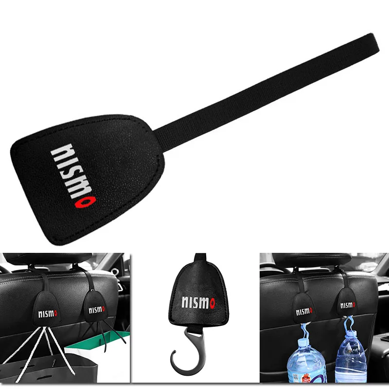 Leather Metal Car Seat Back Hook Headrest Hanger Holster Hook For NISMO Nissans Tiida Teana Skyline Juke X-trail Almera Qashqai 
Leather Metal Car Seat Back Hook Headrest Hanger Holster Hook For NISMO Nissans Tiida Teana Skyline Juke X-trail Almera Qashqai