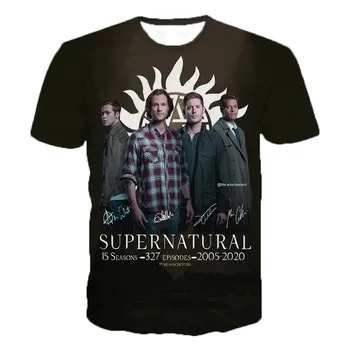 Journalism! Supernatural 3D T-shirt, horror T-shirt, men and women, old and young fashion science fiction T-shirt, men's wear 
Journalism! Supernatural 3D T-shirt, horror T-shirt, men and women, old and young fashion science fiction T-shirt, men's wear