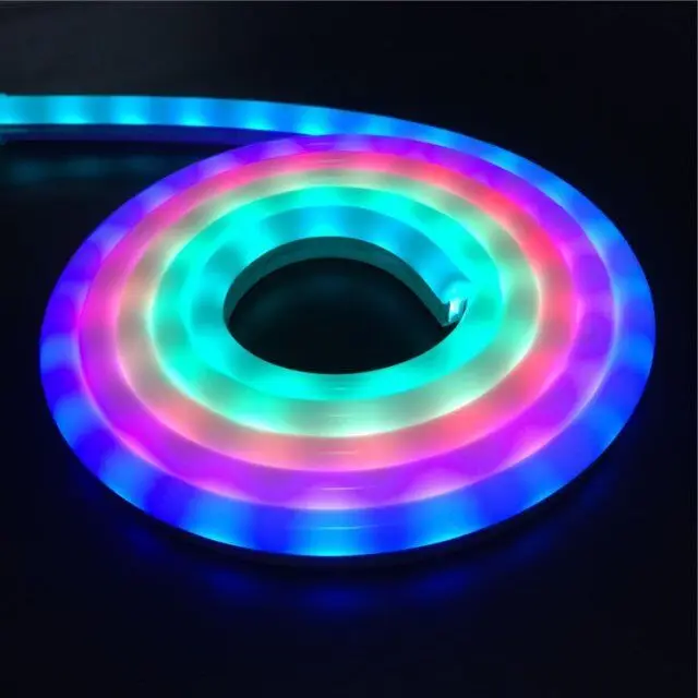 HD-10 * 23D Type Full Color Silica Gel 2811 Neon Light Tube Flexible LED Strip 5050 High Amount of Horse Racing Water Chase
HD-10 * 23D Type Full Color Silica Gel 2811 Neon Light Tube Flexible LED Strip 5050 High Amount of Horse Racing Water Chase