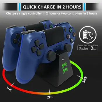 PS4 Dual Charging Charger Dock Station Stand for play station 4 Compact Fast Controller Pad 2020 YouTuBe HOT
PS4 Dual Charging Charger Dock Station Stand for play station 4 Compact Fast Controller Pad 2020 YouTuBe HOT