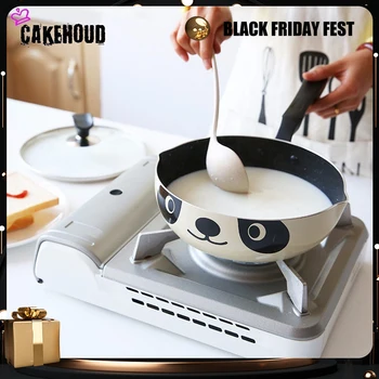 CAKEHOUD 20cm24cm26cm Panda Pot Japanese Style Induction Cooker Universal Frying Pan Non-stick Aluminum Pot Frying Pan Stone Pot
CAKEHOUD 20cm24cm26cm Panda Pot Japanese Style Induction Cooker Universal Frying Pan Non-stick Aluminum Pot Frying Pan Stone Pot