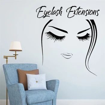Beautiful Girl Eyelashes wall sticker home decoration accessories Vinyl eyelash wall decal Lashes Decal Beauty Salon Decal HY14
Beautiful Girl Eyelashes wall sticker home decoration accessories Vinyl eyelash wall decal Lashes Decal Beauty Salon Decal HY14