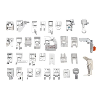 32pcs Multifunctional presser feet for household sewing machine
32pcs Multifunctional presser feet for household sewing machine