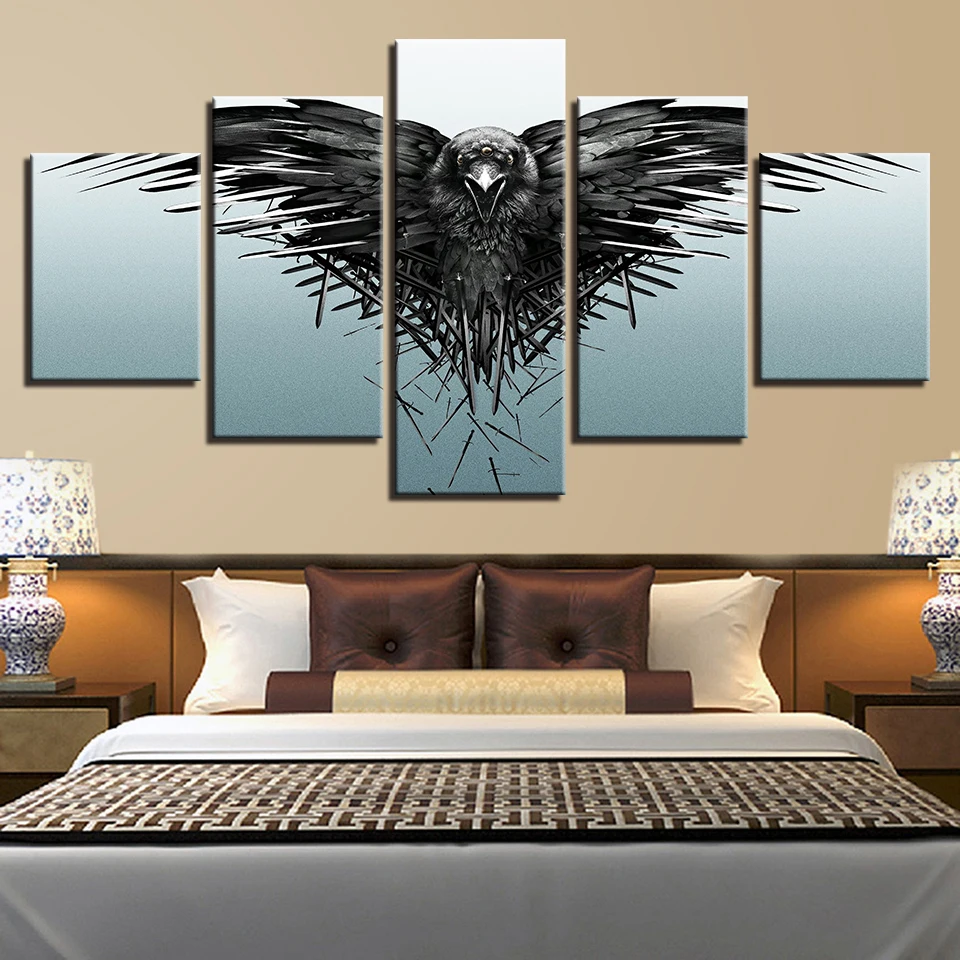 Modular Canvas HD Prints Posters Home Decor Wall Art Pictures 5 Pieces Eagle Art Scenery Landscape Paintings No Frame
Modular Canvas HD Prints Posters Home Decor Wall Art Pictures 5 Pieces Eagle Art Scenery Landscape Paintings No Frame