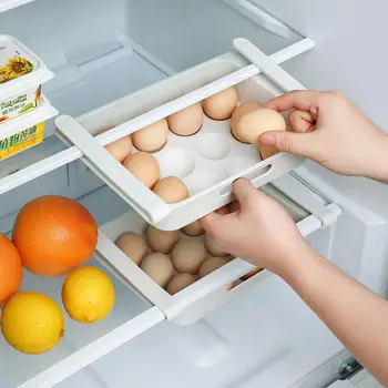 12 Grids Drawer Type Refrigerator Organizer Plastic Egg Storage Box Basket Holder Space Save 
12 Grids Drawer Type Refrigerator Organizer Plastic Egg Storage Box Basket Holder Space Save