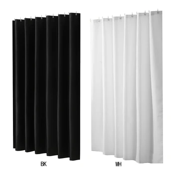 New Power Solid Black Shower Curtains Mildew Resistant Waterproof 180 x 180cm Including 12 PCS Plastic Hooks.
New Power Solid Black Shower Curtains Mildew Resistant Waterproof 180 x 180cm Including 12 PCS Plastic Hooks.
