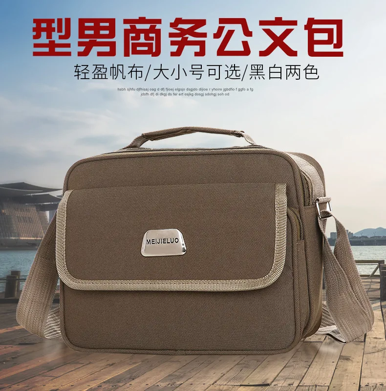 Factory Price 2019 New Style Men Hand Shoulder Oblique Briefcase Multilayer Versatile Business Money Men's Bag
Factory Price 2019 New Style Men Hand Shoulder Oblique Briefcase Multilayer Versatile Business Money Men's Bag