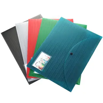 5pcs A4 File Document Folder Clear Plastic Document Envelope Organizer with Snap Button Durable Storage Pouch (Random Color)
5pcs A4 File Document Folder Clear Plastic Document Envelope Organizer with Snap Button Durable Storage Pouch (Random Color)
