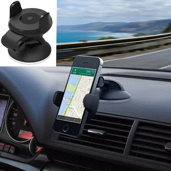 360 Degrees Rotation Adjustable Phone Holder Adjustable Width Universal Mobile Phone Holder Black Car Stand Holder
360 Degrees Rotation Adjustable Phone Holder Adjustable Width Universal Mobile Phone Holder Black Car Stand Holder