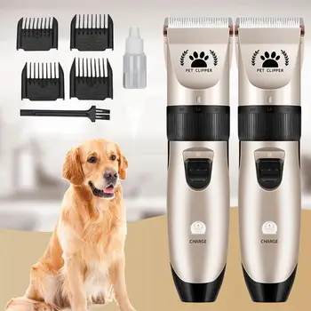 Pet Hair Clippers Kit Electric Trimmers with Guide Comb and Cleaning Brush Pet Grooming Clippers for Pet Dog Cat Daily Care
Pet Hair Clippers Kit Electric Trimmers with Guide Comb and Cleaning Brush Pet Grooming Clippers for Pet Dog Cat Daily Care