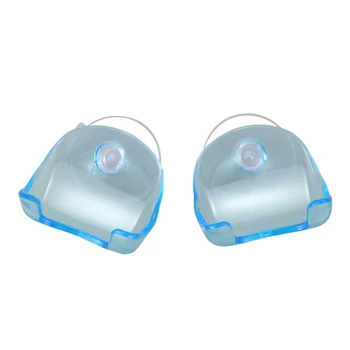 2 Pcs Clear Plastic Suction Razor Holder Rack Bathroom Razor Storage
2 Pcs Clear Plastic Suction Razor Holder Rack Bathroom Razor Storage