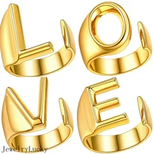 A To Z Alphabet Signet Letter Rings Initial Letter Open Adjustable Women Statement Ring Girl Party Gold Plated Cuff Ring Jewelry
A To Z Alphabet Signet Letter Rings Initial Letter Open Adjustable Women Statement Ring Girl Party Gold Plated Cuff Ring Jewelry