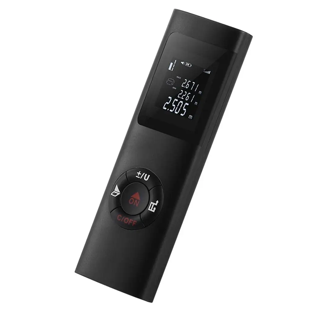 Laser Distance Meter 40M Rangefinder Trena Laser Tape USB Charging High-Accuracy Range Finder Measure Device Ruler Test Tool
Laser Distance Meter 40M Rangefinder Trena Laser Tape USB Charging High-Accuracy Range Finder Measure Device Ruler Test Tool