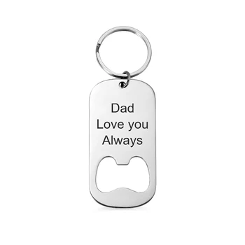 AILIN Custom Key Chain Printed Text Bottle Opener Personalized Keychain for Father Key Chain for Dad Stainless Steel Keychain
AILIN Custom Key Chain Printed Text Bottle Opener Personalized Keychain for Father Key Chain for Dad Stainless Steel Keychain