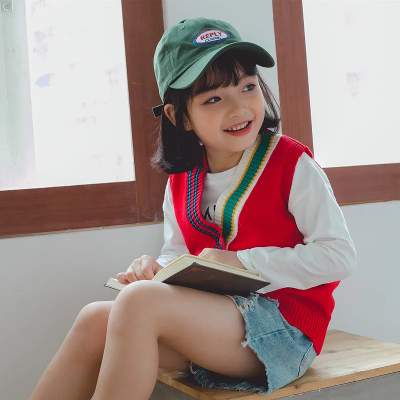 2-8-Year-Old Children 2019 Autumn V-neck Cardigan Sweater INS Girls Baby Sweater Fashion Coat Fashion
2-8-Year-Old Children 2019 Autumn V-neck Cardigan Sweater INS Girls Baby Sweater Fashion Coat Fashion