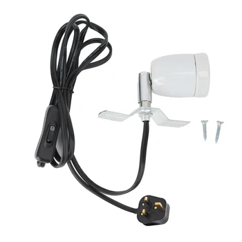 Reptile Lighting Reptile Pet Heating Light Bulb E27 Rotatable Reptile Pet Clip Heat Lamp Bulb Base Socket Holder 300W 110-240V
Reptile Lighting Reptile Pet Heating Light Bulb E27 Rotatable Reptile Pet Clip Heat Lamp Bulb Base Socket Holder 300W 110-240V