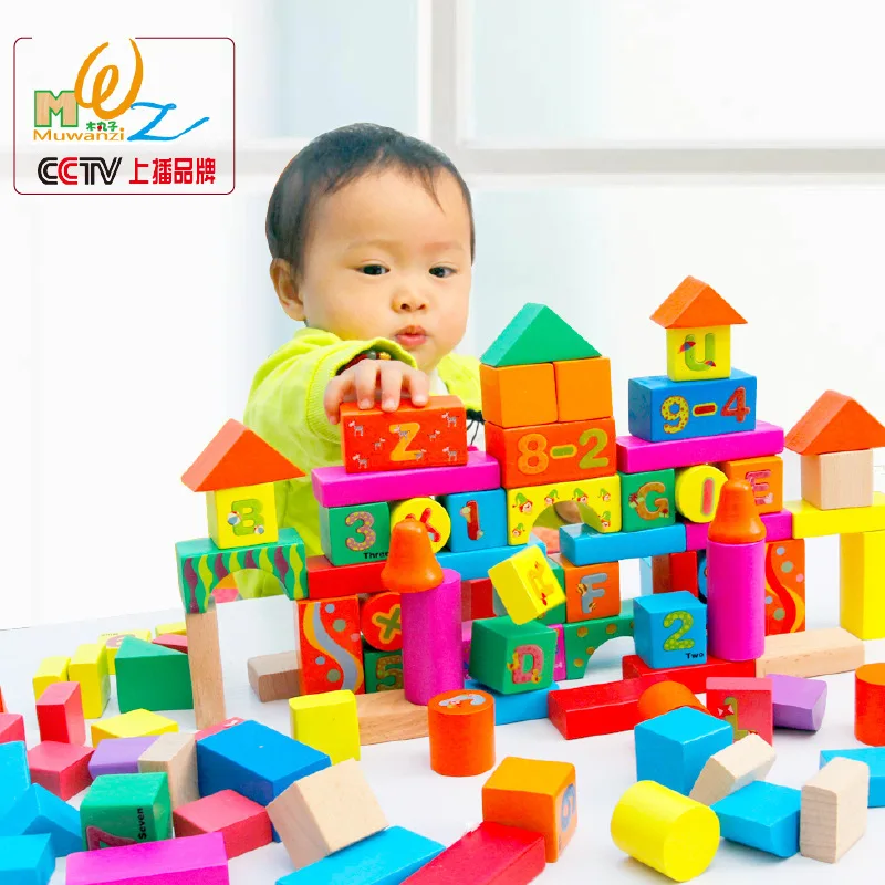 Wooden 100 Tablets Children Recognize with Numbers Lettered Fruit Animal Stereo Castle Wood Building Blocks Baby Educational Toy
Wooden 100 Tablets Children Recognize with Numbers Lettered Fruit Animal Stereo Castle Wood Building Blocks Baby Educational Toy