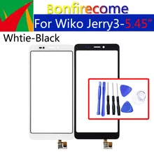 Écran tactile LCD de remplacement de 5.45 pouces pour Wiko Jerry 3, capteur numérique, lentille en verre=