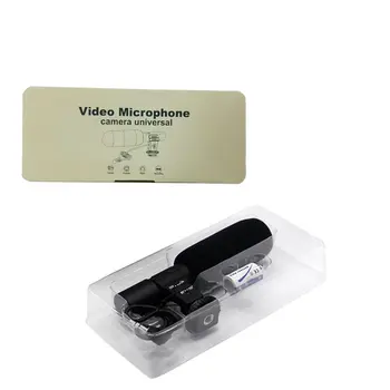 Professional Condenser Microphone 3.5mm Recording Microphone Interview Mic for DSLR Camera Video DV Camcorder Drop Shipping
Professional Condenser Microphone 3.5mm Recording Microphone Interview Mic for DSLR Camera Video DV Camcorder Drop Shipping