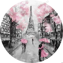Round Backgrounds for Photo Studio Spring Paris Eiffel Tower Pink Rose Bokeh Flower Hearts Children Circle Backdrop Photocall
Round Backgrounds for Photo Studio Spring Paris Eiffel Tower Pink Rose Bokeh Flower Hearts Children Circle Backdrop Photocall