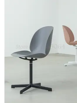 Custom Nordic Home Comfortable Writing Chair Modern Simple Stool Back Office Chair Swivel Computer Chair
Custom Nordic Home Comfortable Writing Chair Modern Simple Stool Back Office Chair Swivel Computer Chair