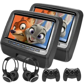 2x 9 inch 1080P All Format Car Monitor Touch Screen Car Headrest DVD Video Player Built-in Speaker MKV DVD MP4 USB SD 8 Bit Game
2x 9 inch 1080P All Format Car Monitor Touch Screen Car Headrest DVD Video Player Built-in Speaker MKV DVD MP4 USB SD 8 Bit Game