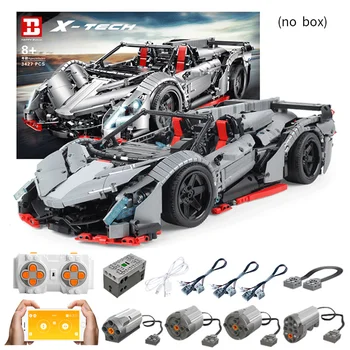 Yeshin Technic RC Car The Veneno Lamborghinis Roadster Power Function Car Building Blocks Bricks 1003 MOC 10559 Kids Toys 20091
Yeshin Technic RC Car The Veneno Lamborghinis Roadster Power Function Car Building Blocks Bricks 1003 MOC 10559 Kids Toys 20091