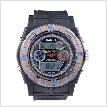 Three Da Wrist Watch Personality Trend More Function Double Display Noctilucent Electronic Watch Waterproof Outdoors
Three Da Wrist Watch Personality Trend More Function Double Display Noctilucent Electronic Watch Waterproof Outdoors
