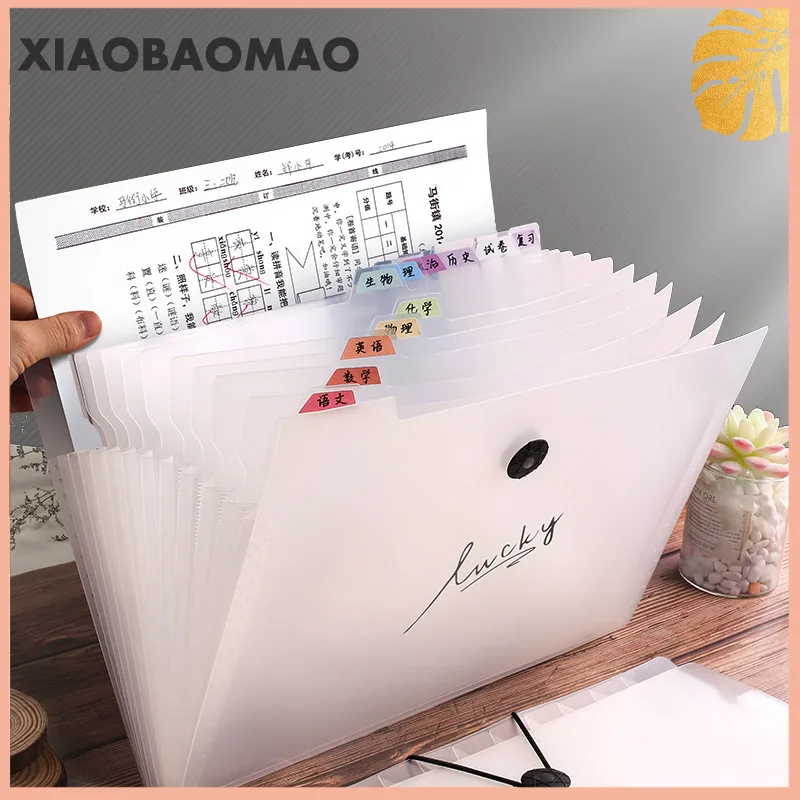PP Transparent A4 Document Bag Sheet Music Test Paper Bill Receipt File Bag 5/8/12 Layered Grids Pouch Folder Organizer File
PP Transparent A4 Document Bag Sheet Music Test Paper Bill Receipt File Bag 5/8/12 Layered Grids Pouch Folder Organizer File