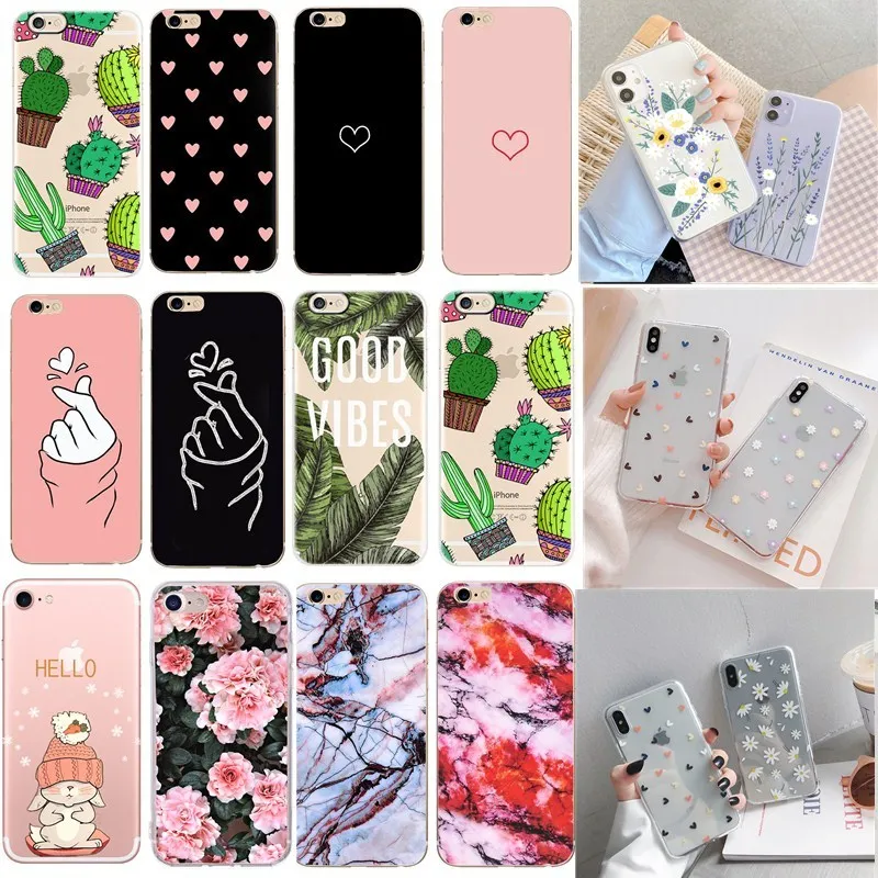 Силиконовый мягкий тонкий бампер для iphone 7 8 plus x xs max 6s 6 5SE 2020|Бамперы| |