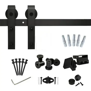 Arn Door Hanging Rail Sliding Door Barn Track Hardware Track Kit Barn Door System Slide Kit HWC
Arn Door Hanging Rail Sliding Door Barn Track Hardware Track Kit Barn Door System Slide Kit HWC