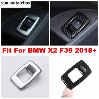 

Rear Trunk Tailgate Switch Control Button Decoration Panel Cover Trim For BMW X2 F39 2018 - 2020 Carbon Fiber / Matte Interior