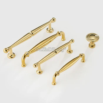 Luxury Gold 2PCS European Solid Brass Furniture Handles Cupboard Wardrobe Closet Drawer Kitchen TV Cabinet Pulls Handles & Knobs
Luxury Gold 2PCS European Solid Brass Furniture Handles Cupboard Wardrobe Closet Drawer Kitchen TV Cabinet Pulls Handles & Knobs