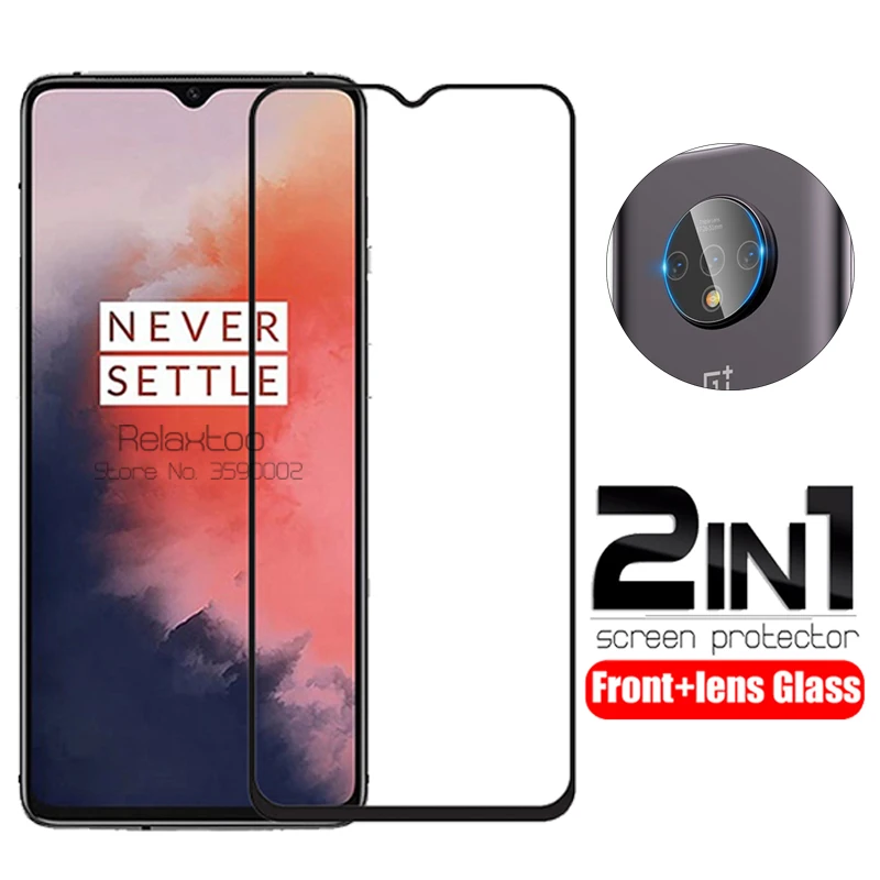 2 in 1 Camera Lens tempered Glass For oneplus 7t Screen Protector On For oneplus 7 t one plus 7t oneplus7t 1+7t protective Film
2 in 1 Camera Lens tempered Glass For oneplus 7t Screen Protector On For oneplus 7 t one plus 7t oneplus7t 1+7t protective Film