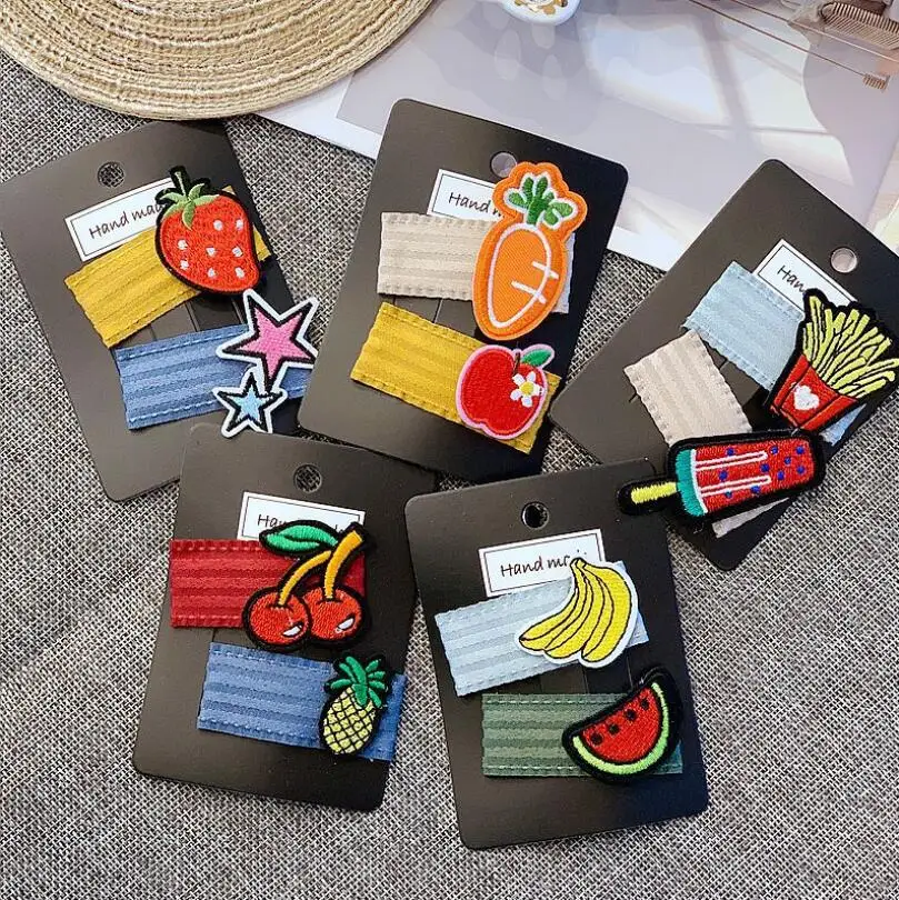 4pcs/Set Boutique Fruit Kids Hairpins Vegetable Ice Cream Ornament Snap Hair Clips for Girls Wide Barrettes Hair Accessories
4pcs/Set Boutique Fruit Kids Hairpins Vegetable Ice Cream Ornament Snap Hair Clips for Girls Wide Barrettes Hair Accessories