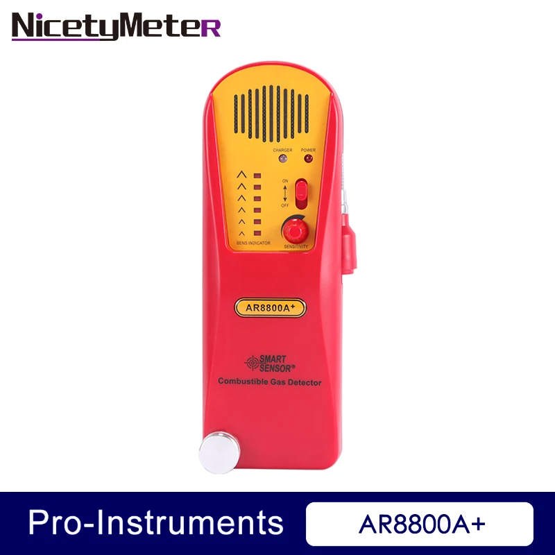 AR8800A+ Combustible Gas Detector Alarm Detecting Dangerous Explosive Gases leakage detector gas analyzer Monitor Tester Meter
AR8800A+ Combustible Gas Detector Alarm Detecting Dangerous Explosive Gases leakage detector gas analyzer Monitor Tester Meter