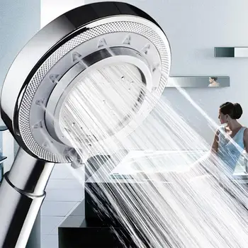 3 Spray Modes Hotel High-Pressure Bath Sprayer Shower Head Modern Fashion Shower Nozzle Chrome Finished
3 Spray Modes Hotel High-Pressure Bath Sprayer Shower Head Modern Fashion Shower Nozzle Chrome Finished